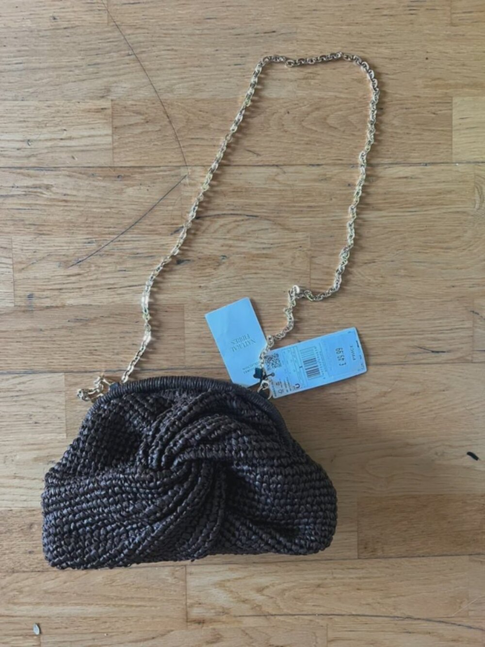 Mango natural fibre handbag